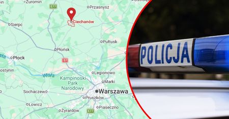 Horror w Ciechanowie. Spacerujący z psem natrafił na ludzką dłoń