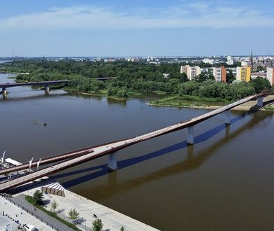 Jednak nie "Agrafka". Stołeczna kładka pieszo-rowerowa ma patronkę