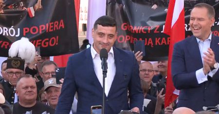 Nawrocki zaprosił lidera opozycji z Rumunii. Simion zaczął mówić po polsku