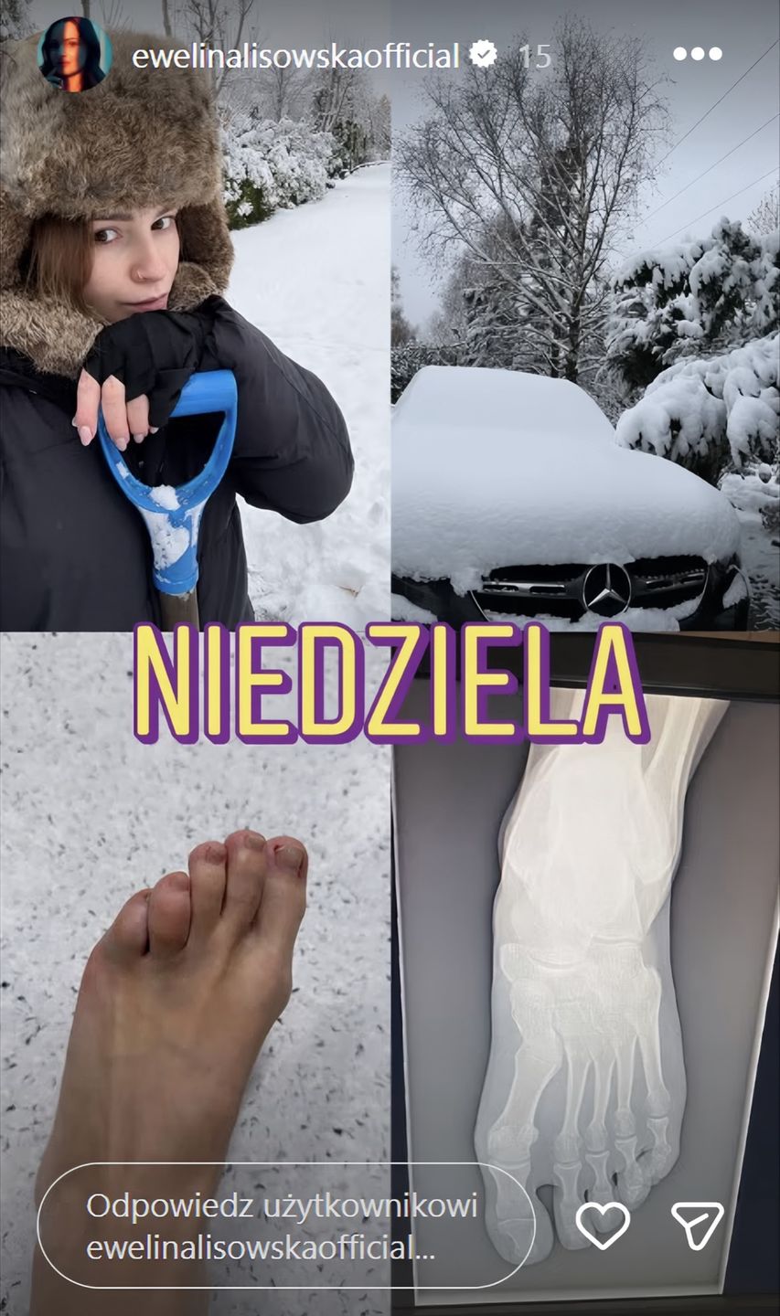 Ewelina Lisowska miała wypadek