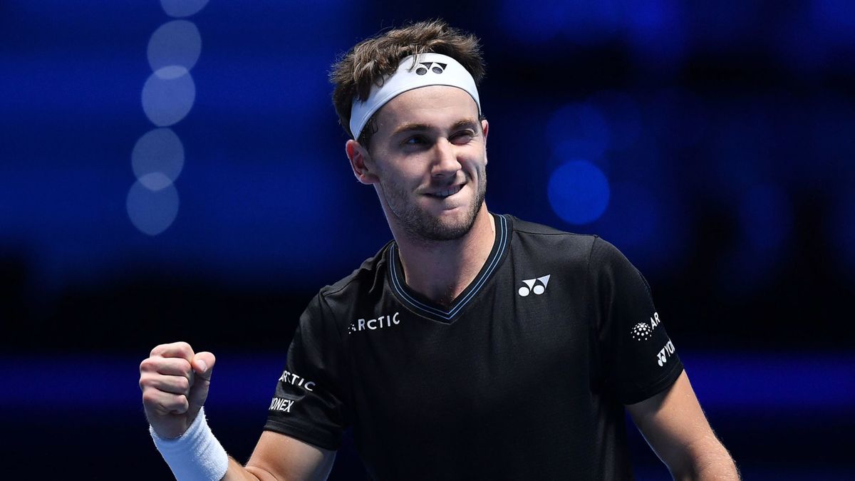 PAP/EPA / Alessandro Di Marco / Na zdjęciu: Casper Ruud