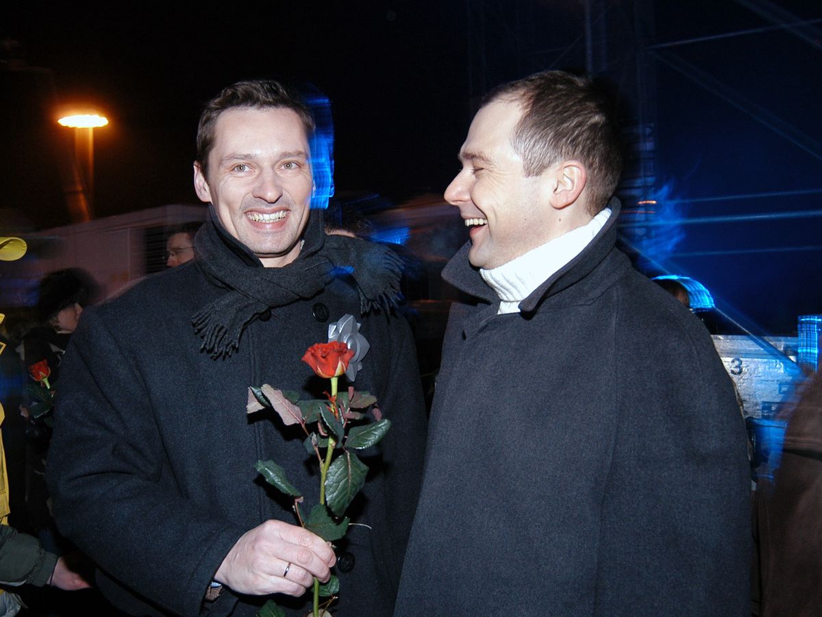 Krzysztof Ziemiec i Jarosław Kulczycki w 2005 r.