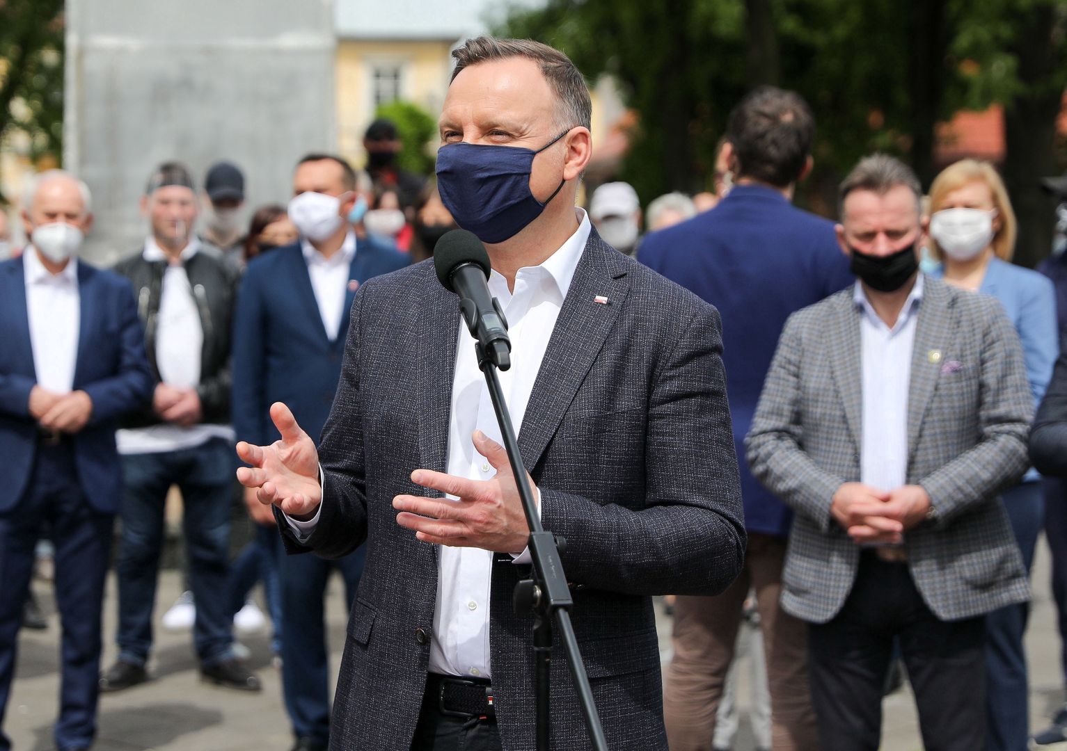 Wybory 2020. Andrzej Duda wylicza swoje sukcesy. "Wydawało się, że brniemy w sytuację beznadziejną "