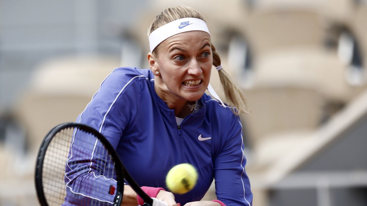 PAP/EPA / YOAN VALAT / Na zdjęciu: Petra Kvitova