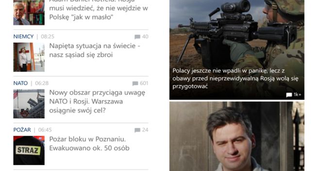 Onet News w nowej wersji na smartfony Lumia