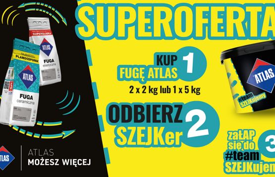 "SZEJKowanie" reklamuje fugi Atlas