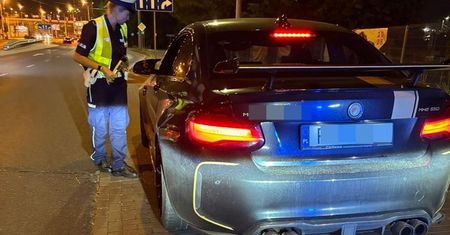 Seria policyjnych kontroli w Lublinie. 19-latek z BMW otrzymał 42 punkty karne