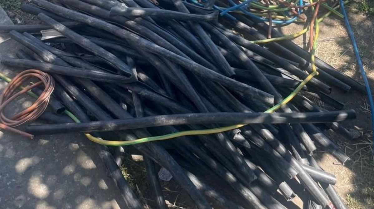 Ukradł kabel zasilający system zbiornika przeciwpowodziowego