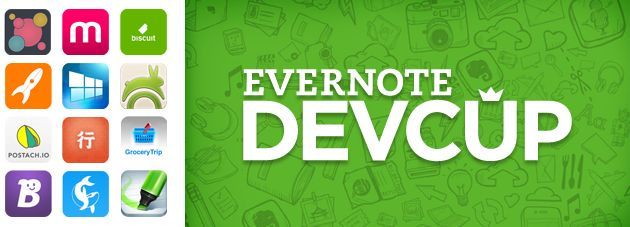 Evernote Devcup konkurs grafika
