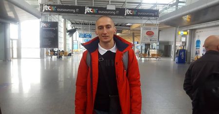 Halowy mistrz świata, Jakub Krzewina, odwiedził Poznań!