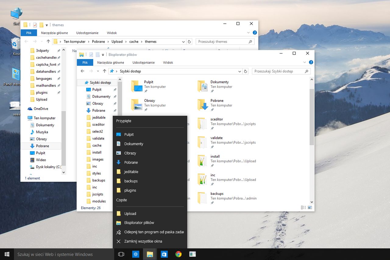 Microsoft chwali się zmianami w Eksploratorze Windows 10