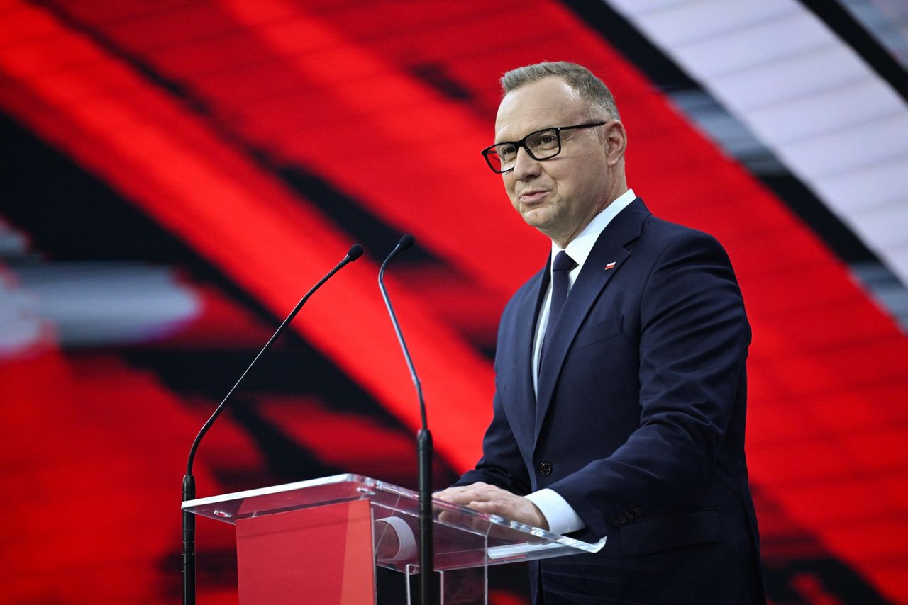 Duda: Wierzę, że na tej sali jest dwóch prezydentów