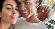 Cristiano Ronaldo oświadczył się DIABELSKO DROGIM pierścionkiem. Ekspertka oszacowała cenę