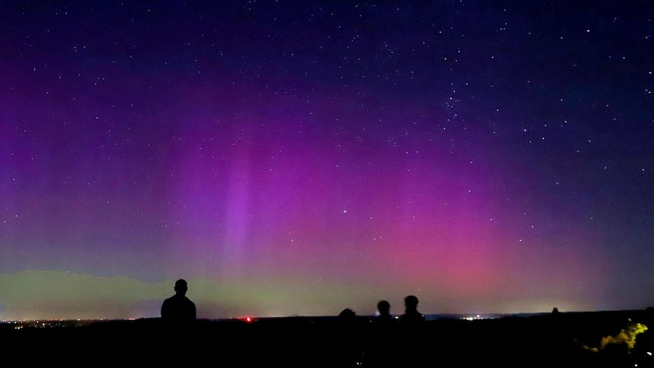 Zorza polarna na Polską
