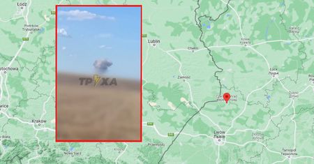 Atak rakietowy na Ukrainę. Jeden z pocisków spadł przy polskiej granicy