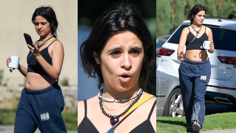 Camila Cabello szwenda się po osiedlu w niezobowiązującej stylizacji
