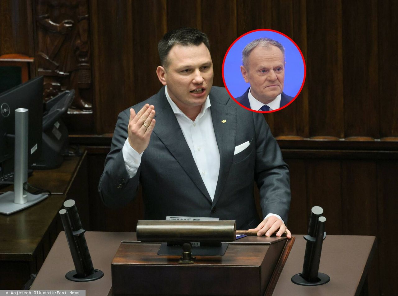 Mentzen krytykuje rząd Tuska. "Leniwy i pozbawiony ambicji"