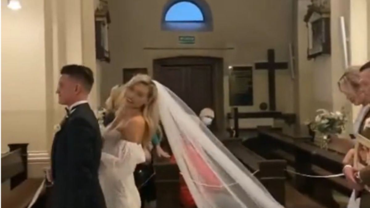 Panna młoda pan mlody slub wesele