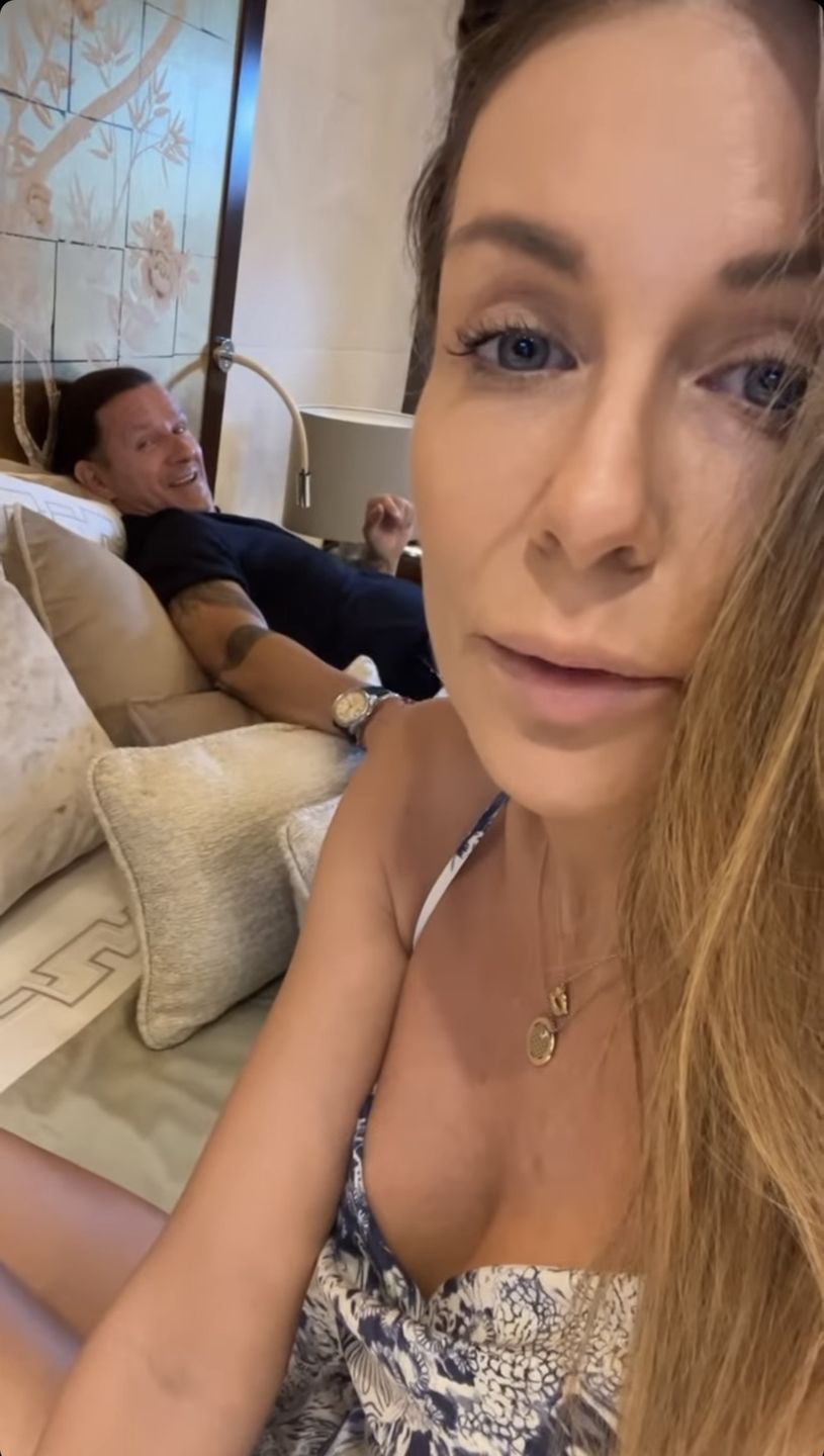 Frywolny SUTEK Gosi Rozenek debiutuje na jej InstaStory