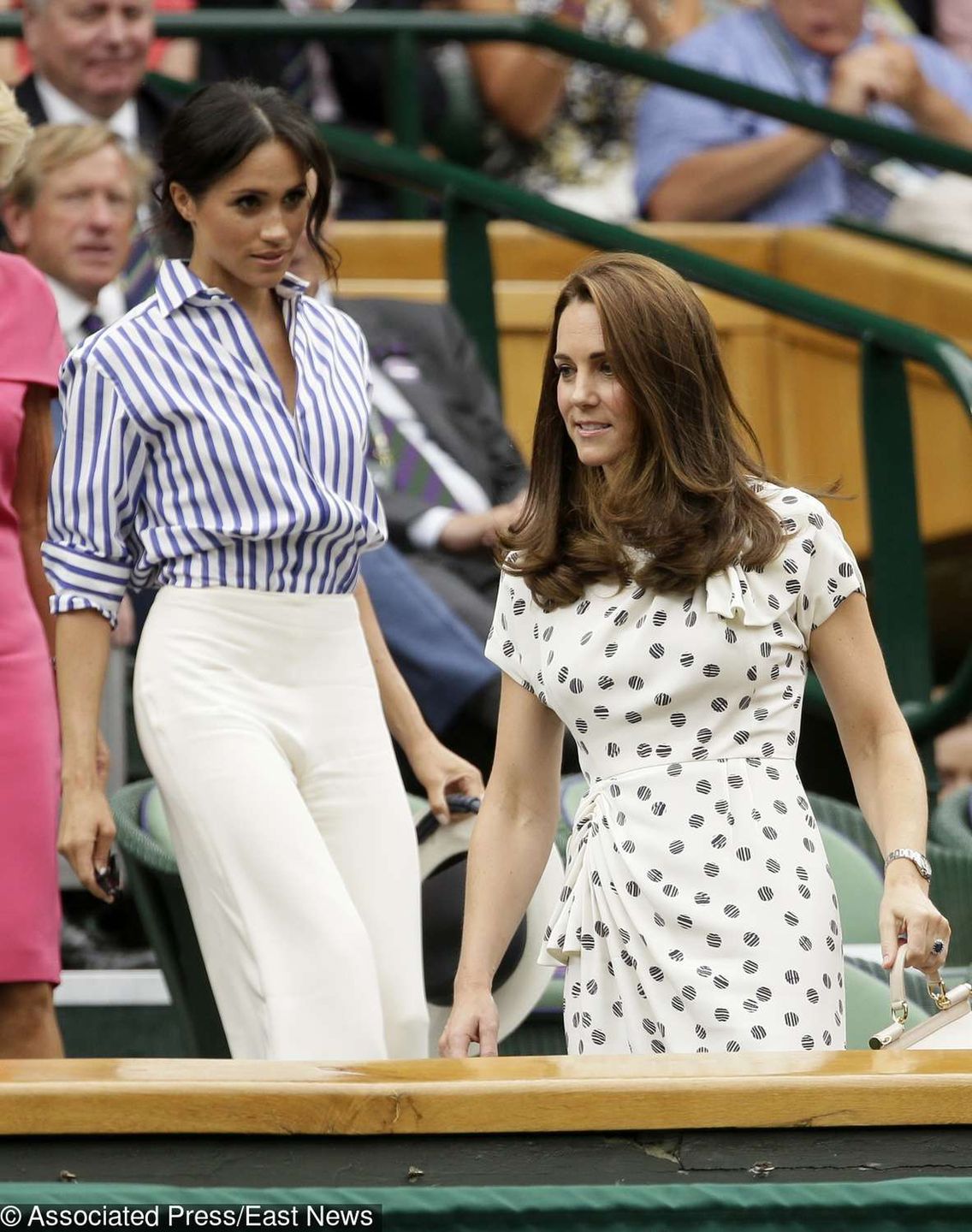 Księżna Kate i Meghan Markle na Wimbledonie (2018)