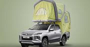 Mitsubishi L200 może być kamperem. Wystarczy niemiecki namiot