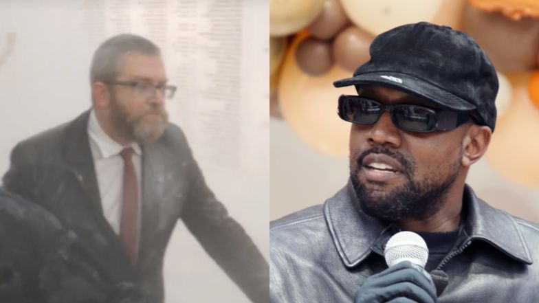 Kanye West relacjonuje skandal z udziałem Grzegorza Brauna 