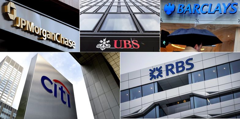 Największe banki ukarane za manipulowanie kursami i stopami