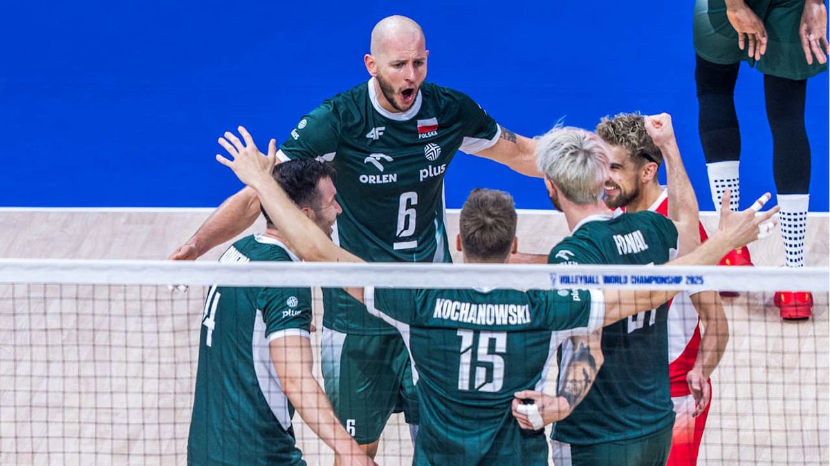 Getty Images / Voleyball World / Na zdjęciu: Reprezentacja Polski siatkarzy