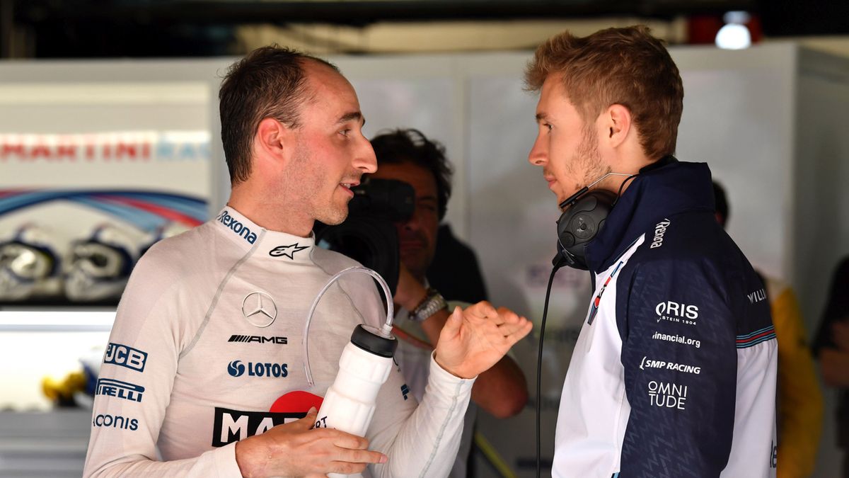 Materiały prasowe / Williams / Na zdjęciu: Robert Kubica i Siergiej Sirotkin