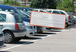 Znalazł taką kartkę za wycieraczką. Od razu zgłosił sprawę policji