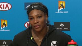 Serena Williams: Nie dałabym sobie szóstki za ten mecz