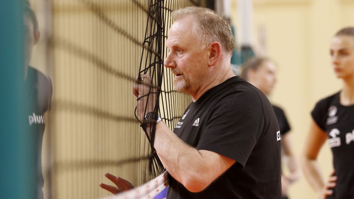 WP SportoweFakty / Justyna Serafin / Na zdjęciu: trener Jacek Nawrocki