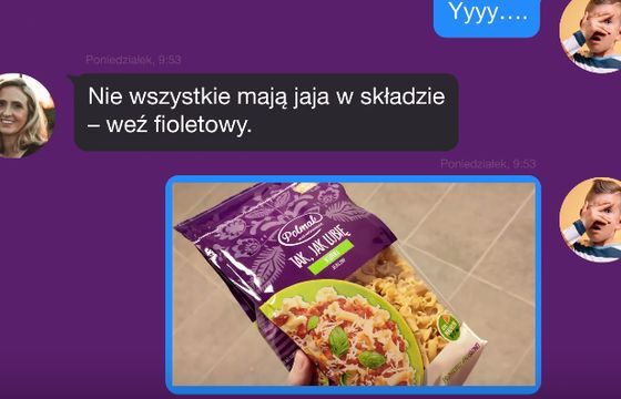 Polmak reklamuje makarony Tak, jak lubię! (wdeo)