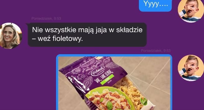 Polmak reklamuje makarony Tak, jak lubię! (wdeo)