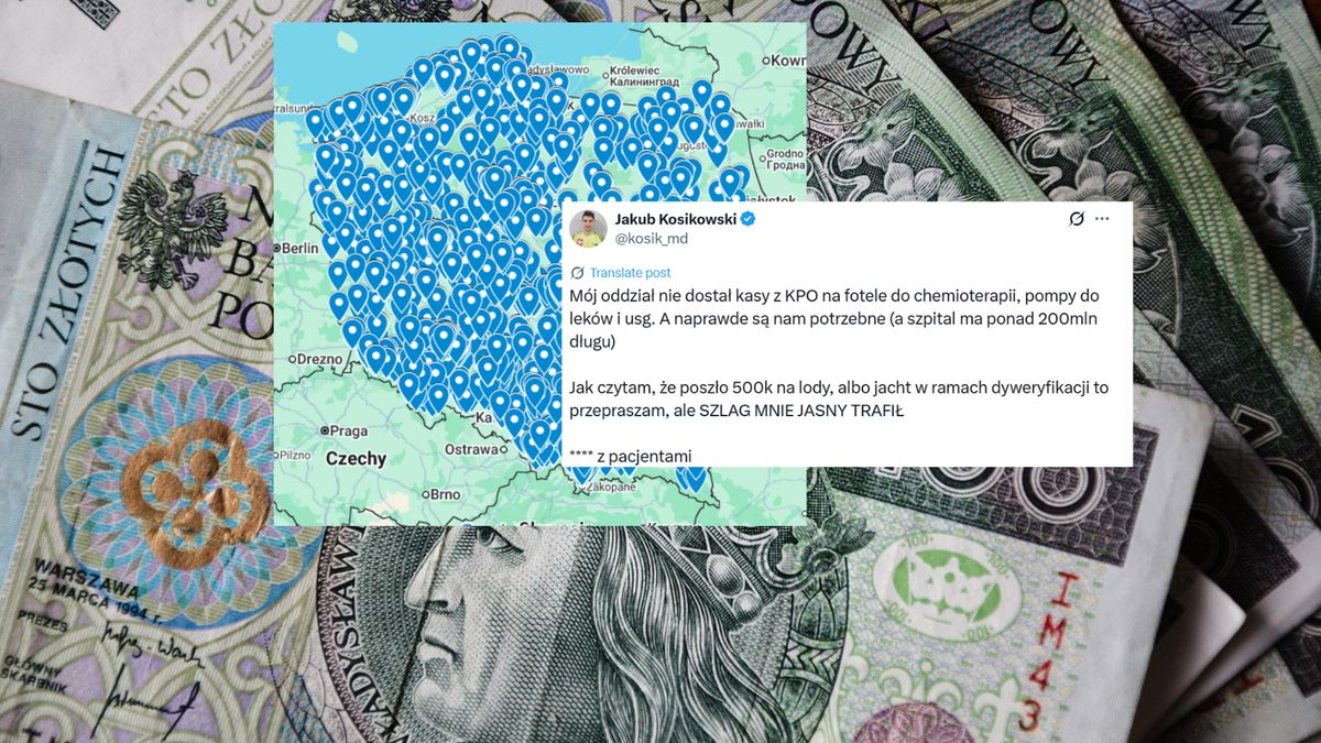 Środków z KPO nie dostał jeden z oddziałów onkologii