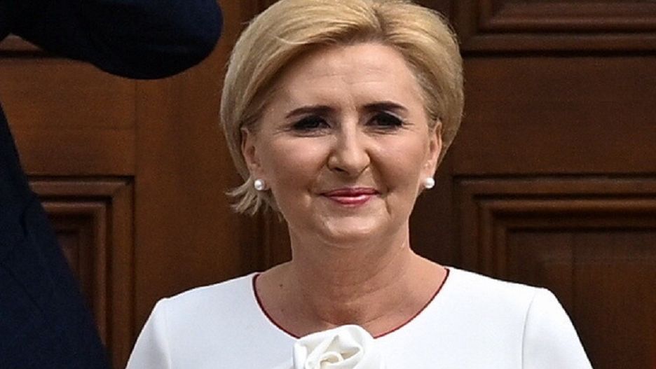 Agata Kornhauser-Duda zaskoczyła wyborem koloru