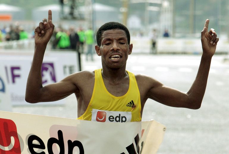 Na zdjęciu: Haile Gebrselassie