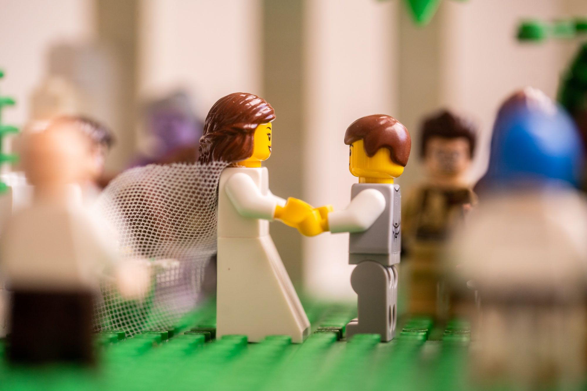 Ślub z klocków LEGO, czyli niesamowita kreatywność podczas kwarantanny 12