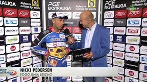 Pedersen o finałowym starciu ze Spartą: To dla nas wyzwanie, czeka nas zacięta rywalizacja