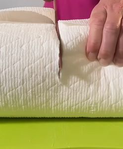 Przetnij ręcznik papierowy na pół. Genialny trik dla każdego
