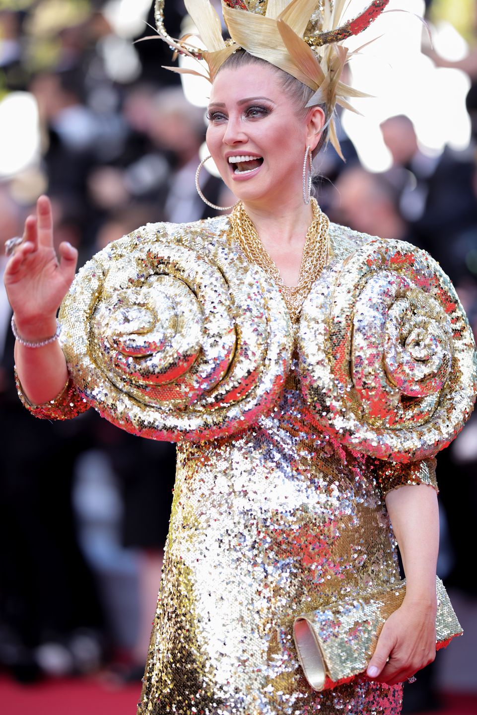 Elena Lenina ZNÓW szokuje na czerwonym dywanie w Cannes