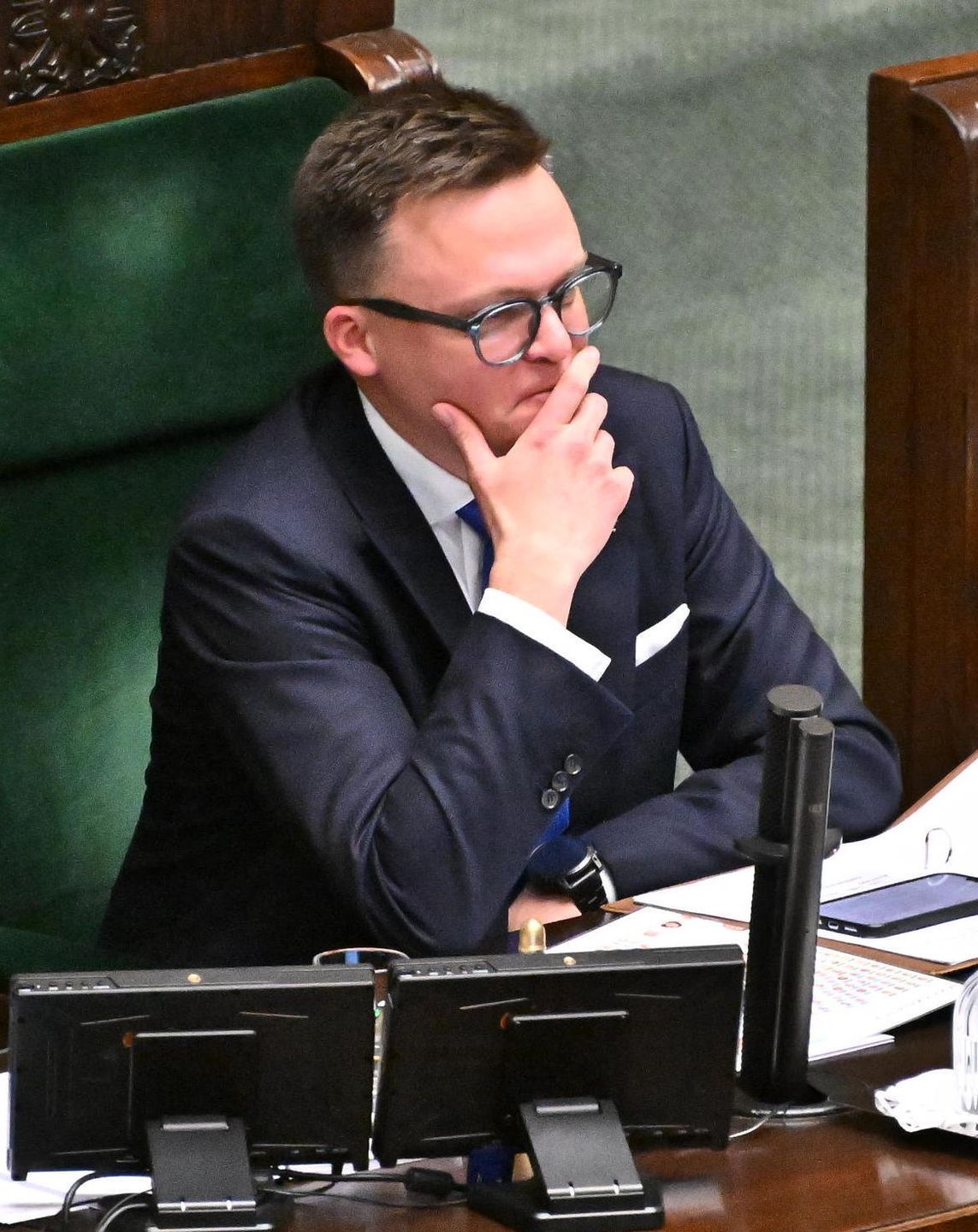 Szymon Hołownia komentuje tajemniczy wpis Andrzeja Dudy