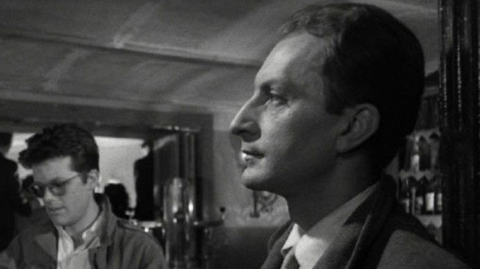 Adam Pawlikowski i Zbigniew Cybulski w filmie "Popiół i diament"