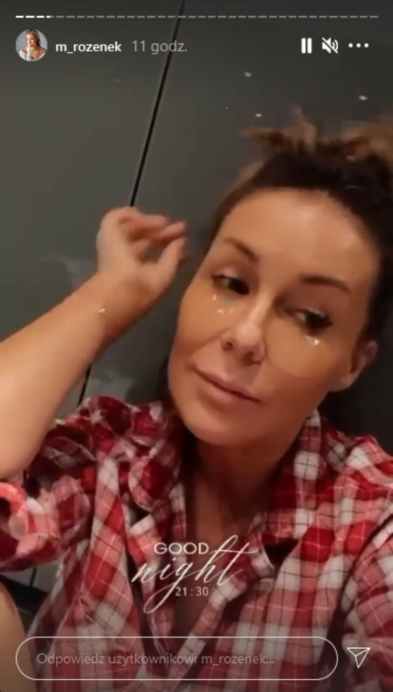 Małgorzata Rozenek relacjonuje intensywny dzień 