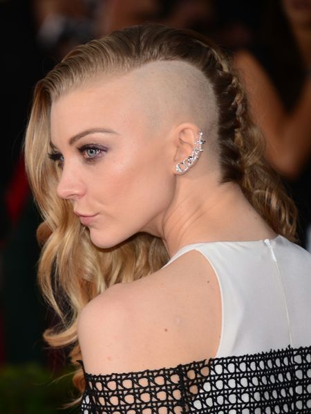 Natalie Dormer ogoliła pół głowy!