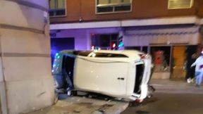 Piłkarz rozbił się samochodem. Był pod wpływem alkoholu