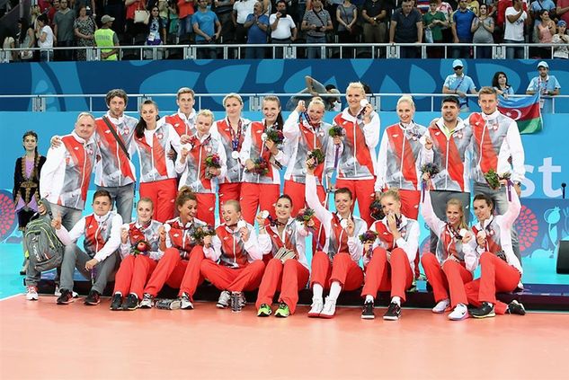 Po sześciu latach reprezentacja Polski siatkarek ponownie znalazła się na podium (fot. CEV)