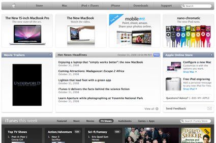 Apple przeprowadziło redesign strony startowej 1