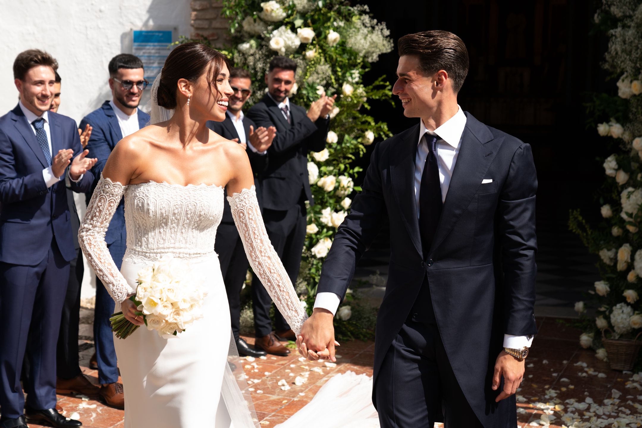 Arrizabalaga Martinez pobrali się nad Morzem Śródziemnym