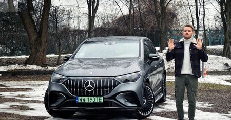 Test wideo: Mercedes-AMG EQE SUV 43 - życie z elektrykiem w zimie? Dziękuję, postoję...